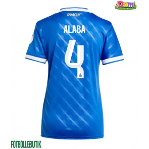 Real Madrid David Alaba #4 Tredje Tröja Kvinnor 2025-26 Kortärmad